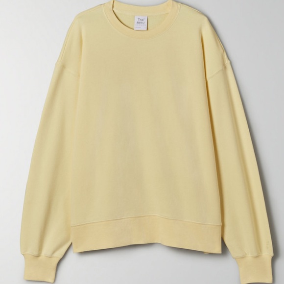 Aritzia TNA Boyfriend Light Crewneck Sweatshirt